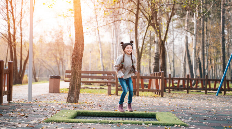 inground trampolin test