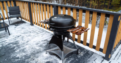 weber kuglegrill med bord